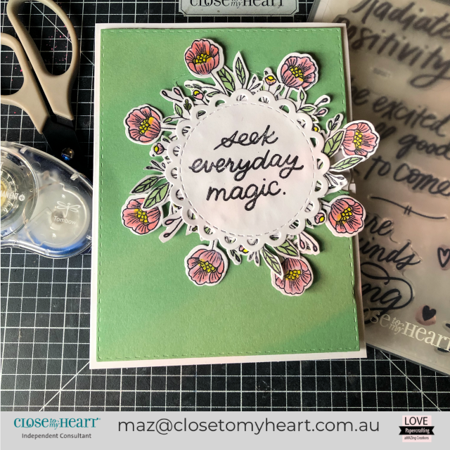 Seek Everyday Magic - January Stamp of the Month