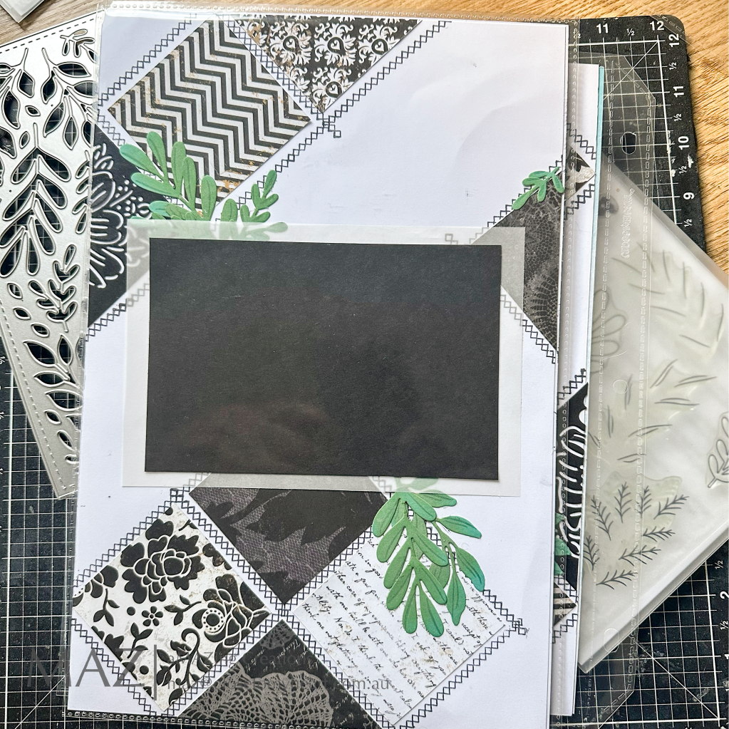 Extending out my Scrapbook layout with a Flip Flap